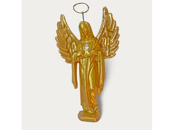 Maria mit Herz als Engel