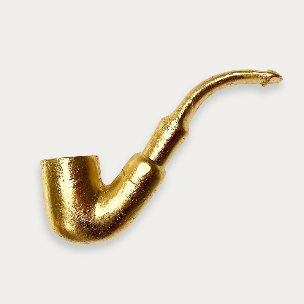 Pfeife Ursula Blattgold