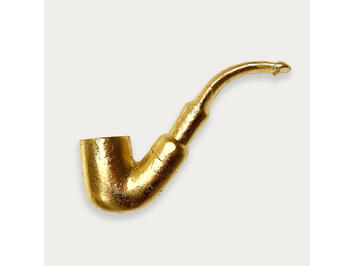 Pfeife Ursula Blattgold